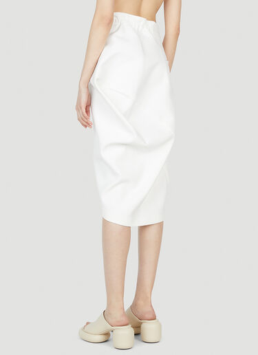 Issey Miyake Torso 半裙 白色 ism0252002