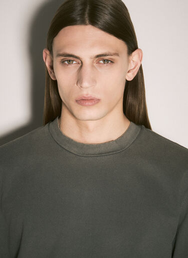 Our Legacy Big Long-Sleeve Sweatshirt Grey our0159002