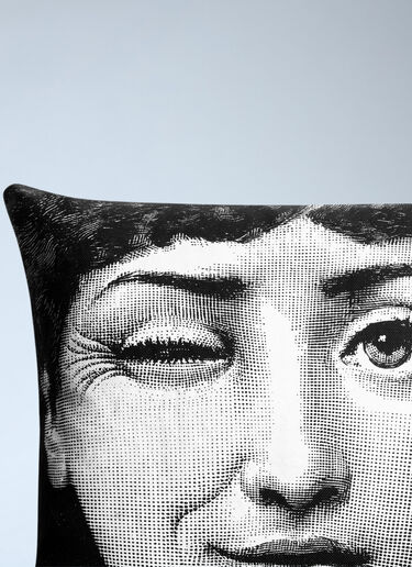 Fornasetti Tema e Variazioni N.82 And N.130 Cushion Black wps0691885
