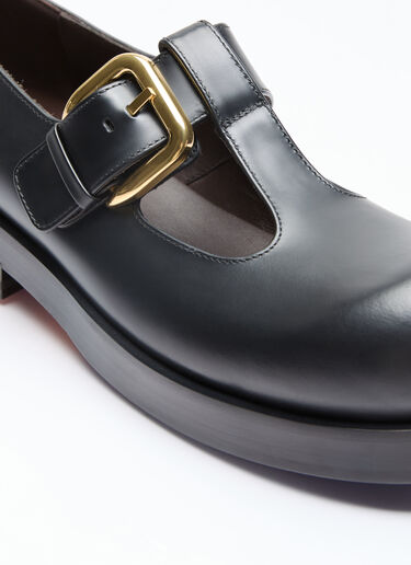 Bottega Veneta 헬륨 메리 제인 슈즈 블랙 bov0256026