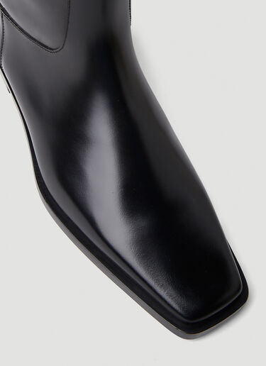 TOTEME Riding Boots Black tot0251006