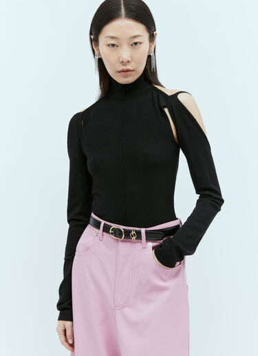 Gucci 크리스탈 스퀘어 G 귀걸이 실버 guc0255099