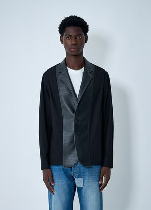 MM6 Maison Margiela Hybrid Shirt Jacket Black mmm0162002