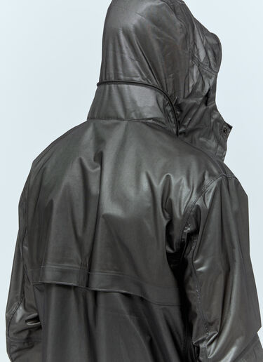 Stone Island Glossy Zip-Up Jacket Grey sto0156108