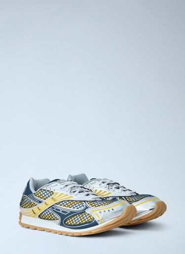 LN-CC® - Bottega Veneta: Orbit Sneakers - Yellow Bottega Veneta Orbit Sneakers Yellow bov0165022