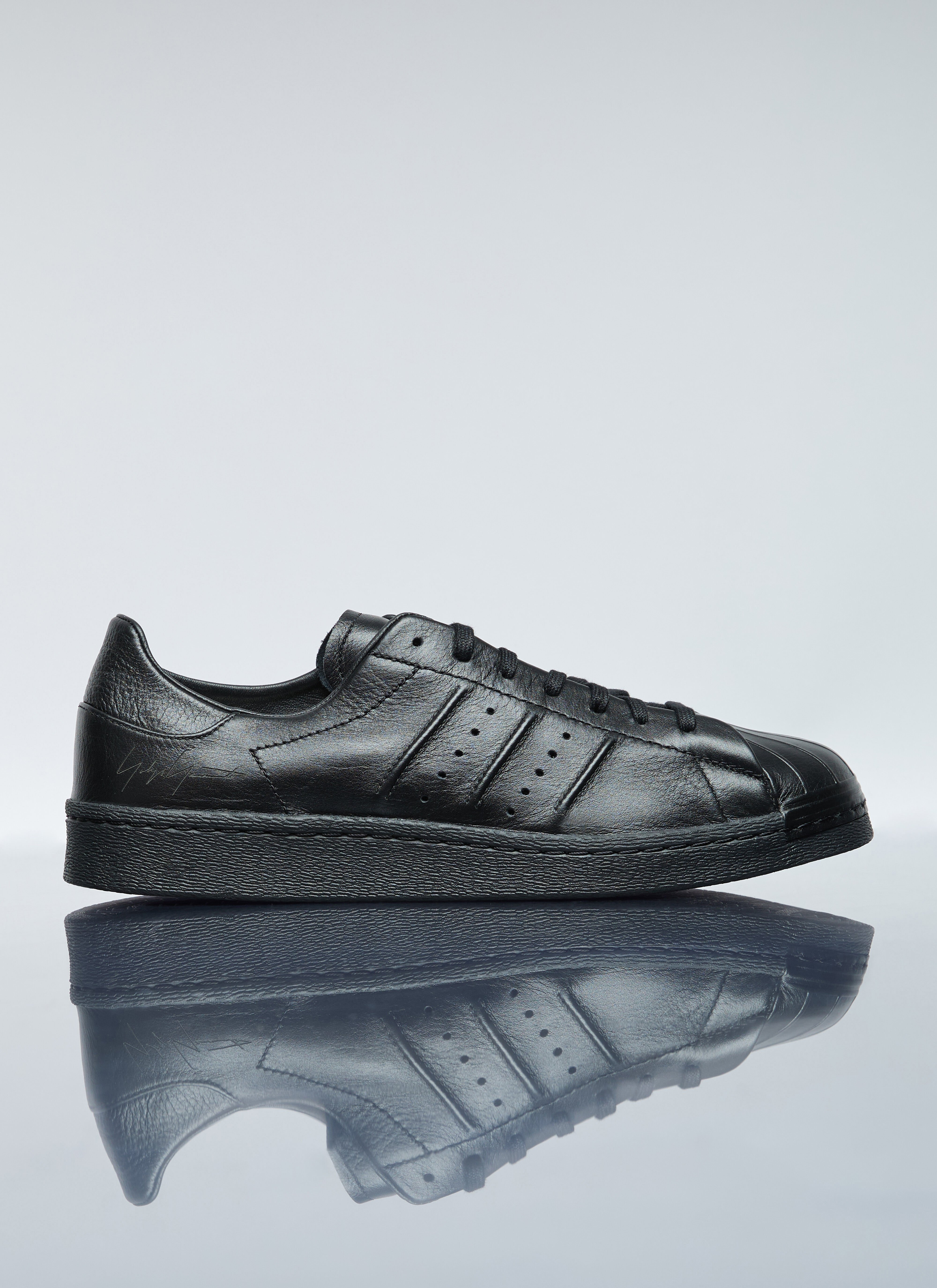 adidas x DINGYUN ZHANG Y-3 Superstar Leather Sneaker Black ady0157001