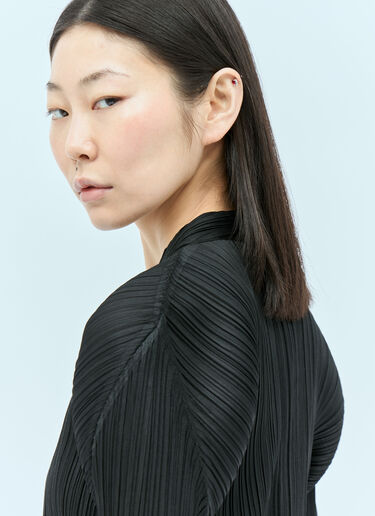 Pleats Please Issey Miyake Monthly Colors: December 开衫 黑色 plp0255010