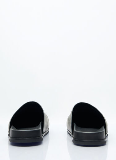 Rick Owens 가죽 뮬 블랙 ric0157027