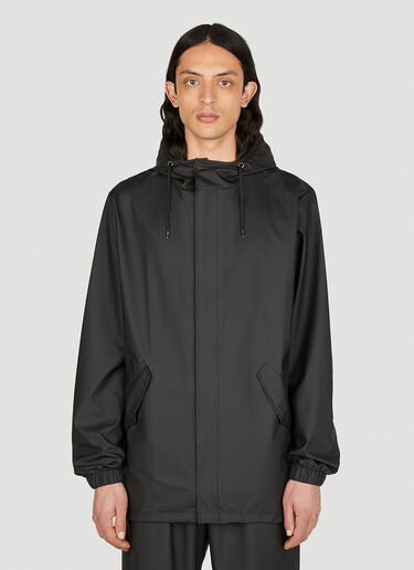 Rains Fishtail Parka Jacket Black rai0352005