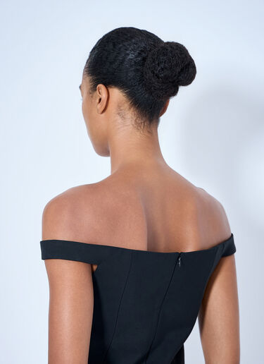 LN-CC® - RÓHE: Off Shoulder Top - Black RÓHE Off Shoulder Top Black roe0265008