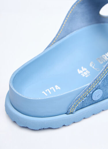 Birkenstock 1774 Arizona Stone Washed Denim Sandals Blue brs0158001