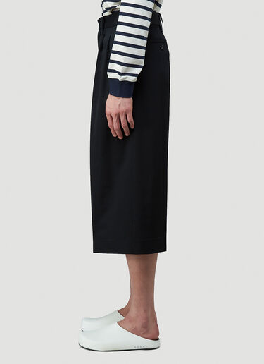 JW Anderson Cropped Straight-Leg Pants Black jwa0144011