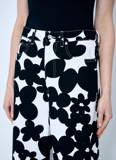 Marni Dillies Print Pants Black mni0259008