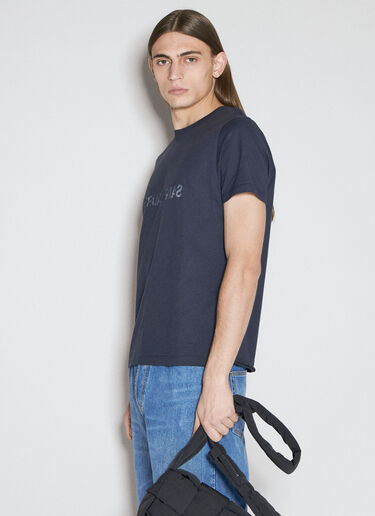 Saint Laurent Reverse T-Shirt Navy sla0156003