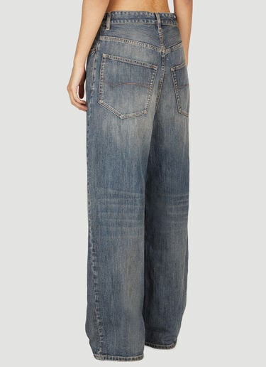 Balenciaga Low Rise Baggy Jeans Blue bal0253025