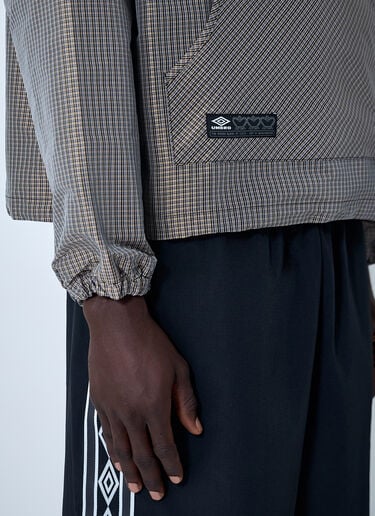 Masked Check Anorak Jacket Umbro Masked Check Anorak Jacket Beige umb0162006