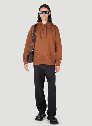 Burberry 하거스톤 크레스트 후드 스웨트셔츠 브라운 bur0151008