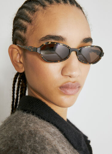 Our Legacy Drain Sunglasses Brown ous0354002