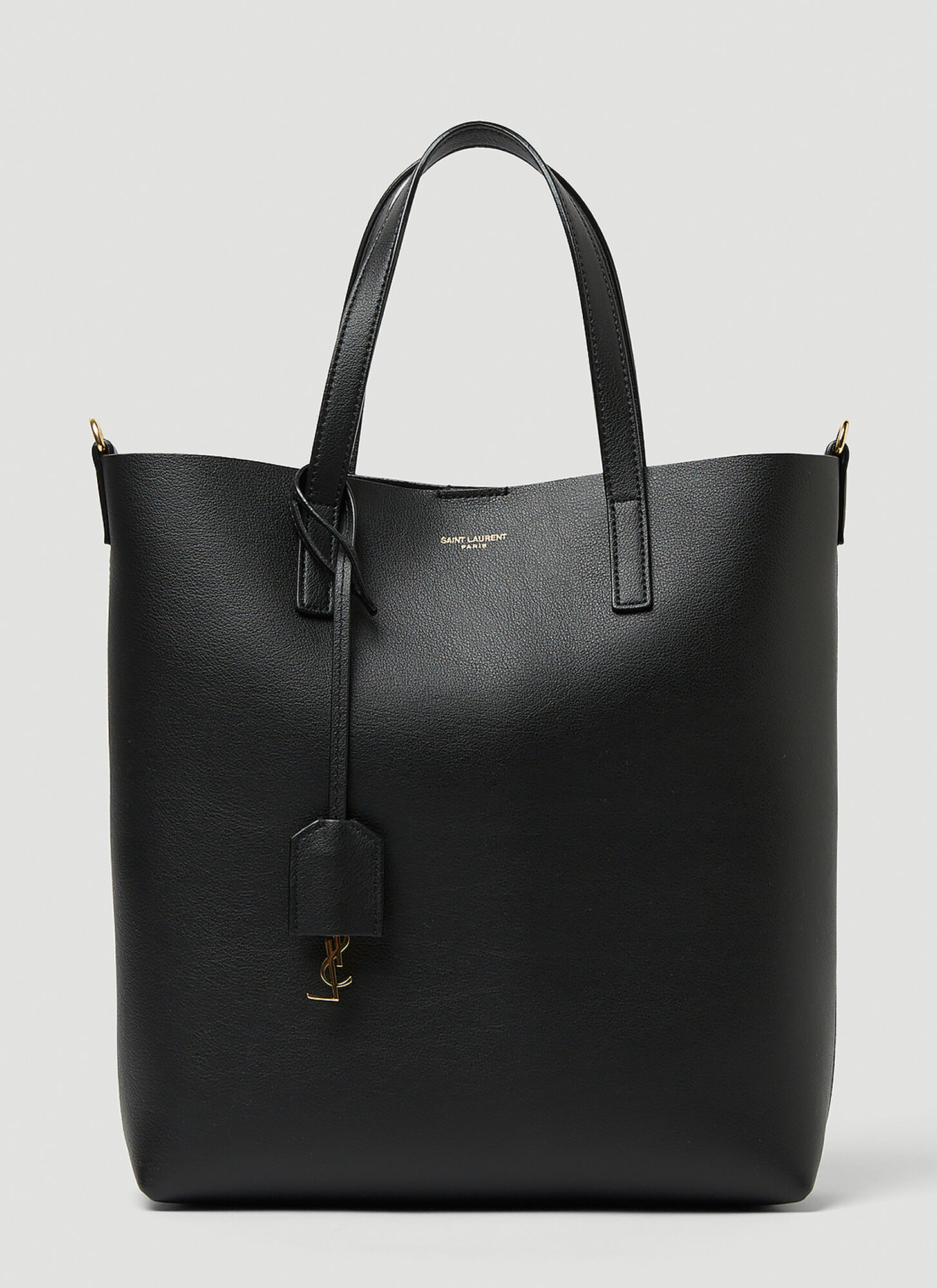 Saint Laurent Shopping Tote Bag Female Black