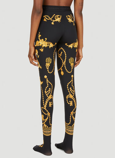 Ornament Jewellery Leggings Marine Serre Ornament Jewellery Leggings Black mrs0252008