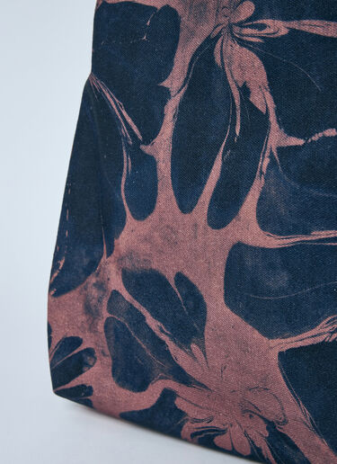 Dries Van Noten 印花帆布单肩包  棕色 dvn0160036