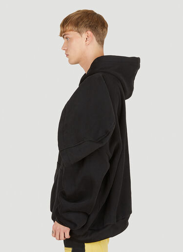 Bstroy Double Head Hooded Sweatshirt Black bst0350005