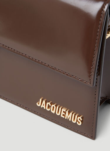Jacquemus 르 밤비노 롱 숄더백 브라운 jac0254068