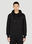 Alexander McQueen 크로셰 트리밍 후드 스웨트셔츠 Black amq0145054