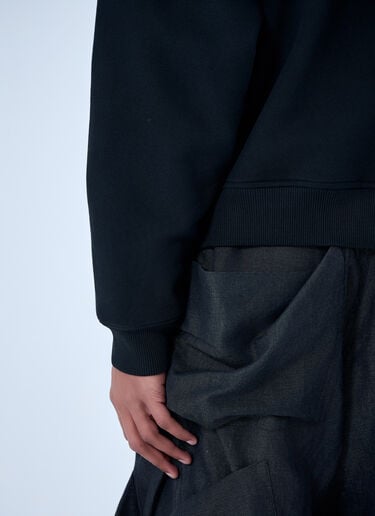 Vivienne Westwood Ashtop Hooded Sweatshirt Black vvw0163007