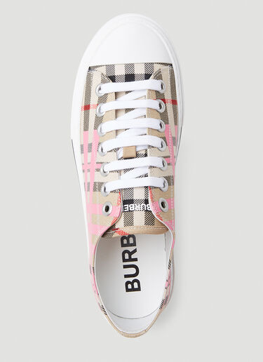 Burberry Jack Low Top Sneakers Pink bur0253038