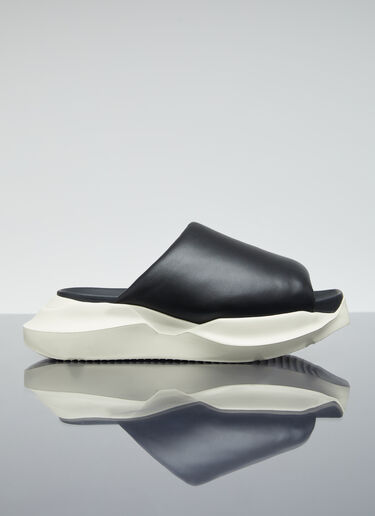 Rick Owens Geth Puffer Slides Black ric0255025