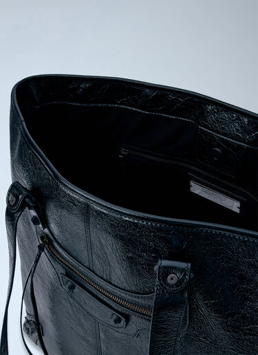 LN-CC® - Balenciaga: Cabas Le City Tote Bag - Black Balenciaga Cabas Le City Tote Bag Black bal0165017
