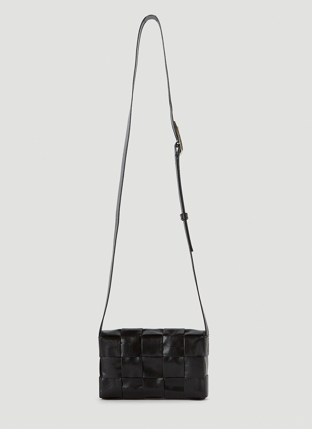 Bottega Veneta Cassette Small Shoulder Bag in Black LN CC