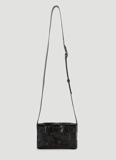 Bottega Veneta Cassette Small Shoulder Bag in Black