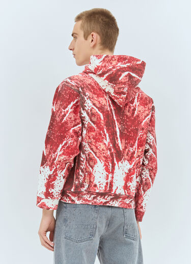 DEMMO Return To Flesh Hooded Sweatshirt Red dem0159001
