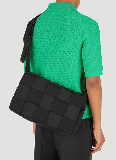Bottega Veneta Paper Cassette Crossbody Bag Black bov0148170