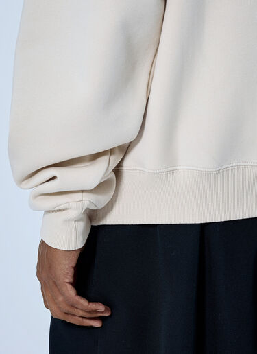 LN-CC® - Jacquemus: Le Camionneur Gros Grain Sweatshirt - Beige Jacquemus Le Camionneur Gros Grain Sweatshirt Beige jac0166004