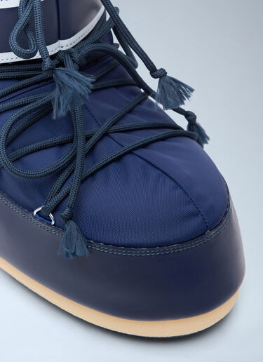 Moon Boot Icon 低帮尼龙靴 蓝色 mnb0358008