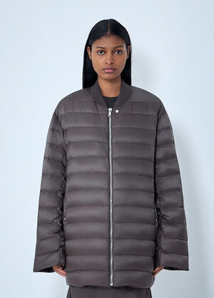 Moncler x Rick Owens Flight Parka Bomber Jacket Grey mcs0363001