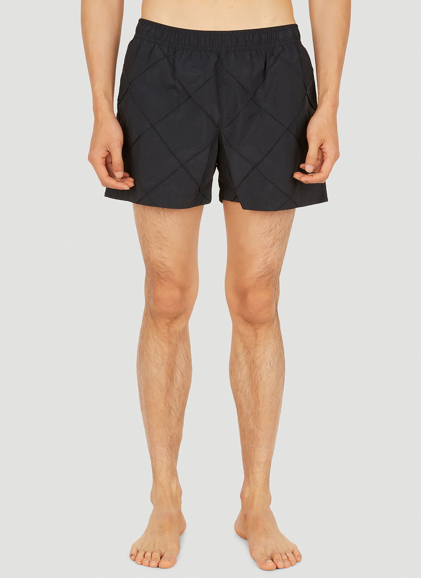 BOTTEGA VENETA INTRECCIO SWIM SHORTS