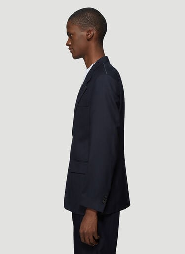 Maison Margiela Strap-Fastening Blazer Navy mla0137009