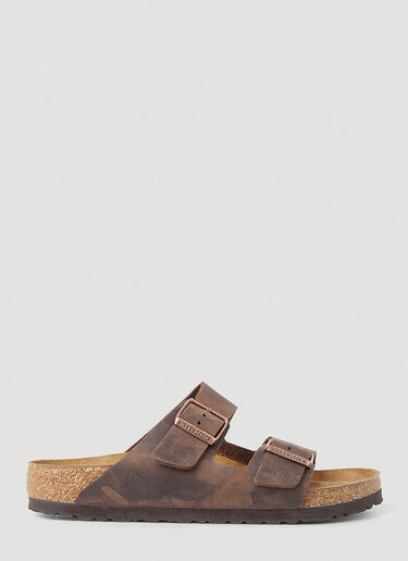 Arizona Two Strap Sandals Birkenstock Arizona Two Strap Sandals Brown brk0344005