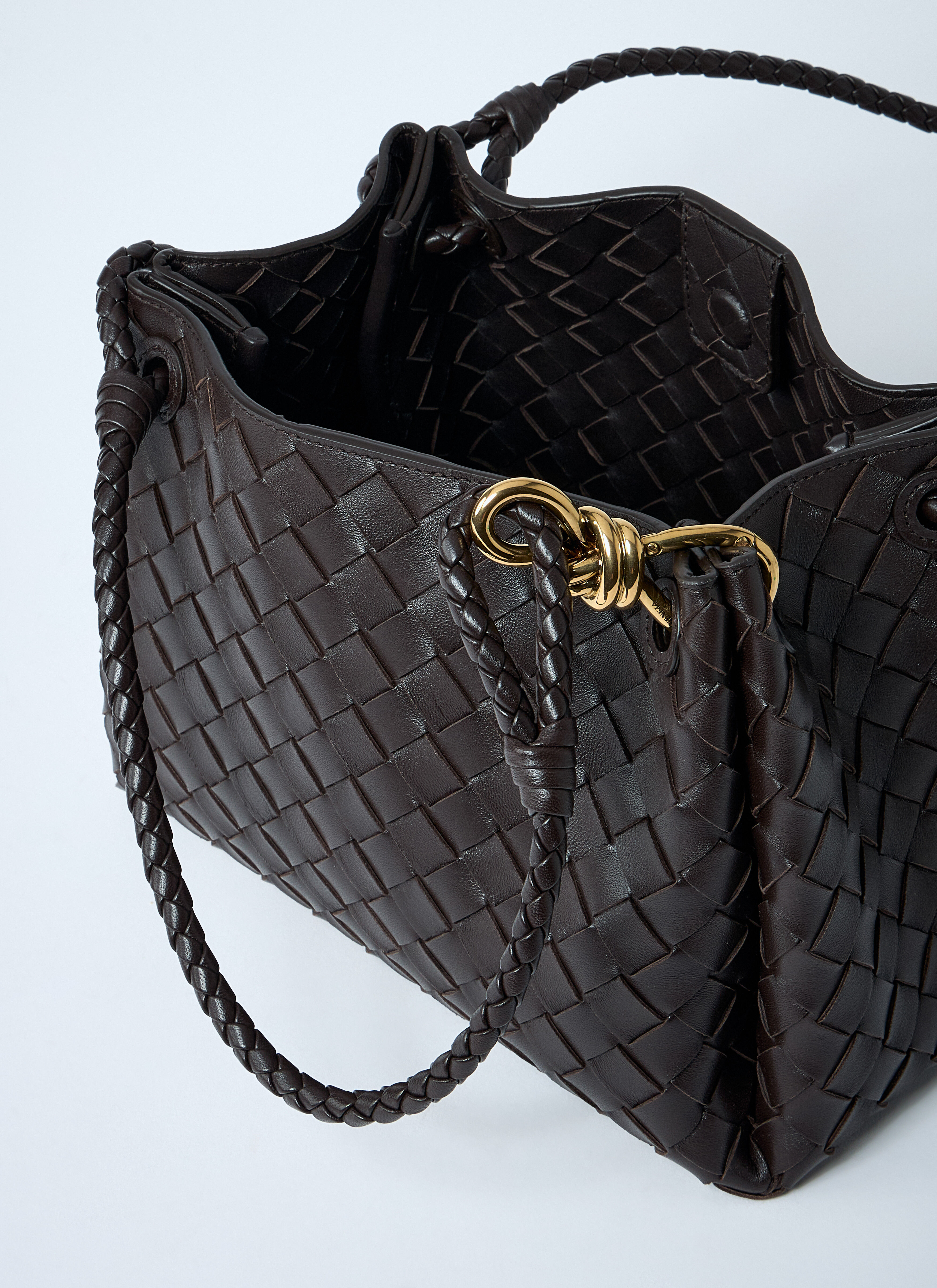 Bottega Veneta Women's' Medium Parachute Shoulder Bag in Brown