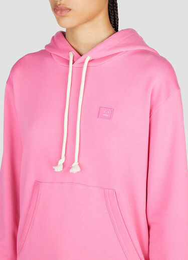 フェイスパッチ トラックスーツ フードスウェットシャツ Acne Studios フェイスパッチ トラックスーツ フードスウェットシャツ ピンク acn0253016
