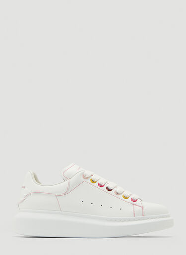 Alexander McQueen Larry Leather Sneakers White amq0243057
