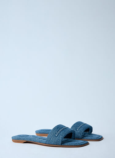 Alexander Wang VY Denim Sandals Blue awg0259037
