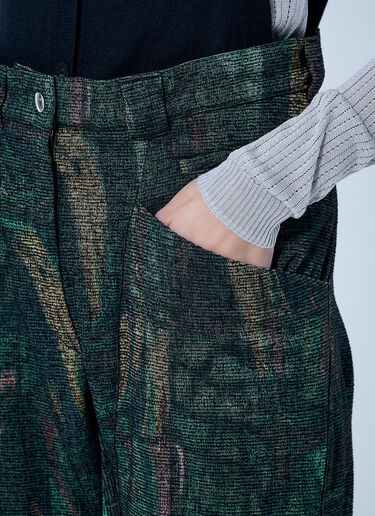 Kiko Kostadinov Cassowary Trousers Green kko0265001