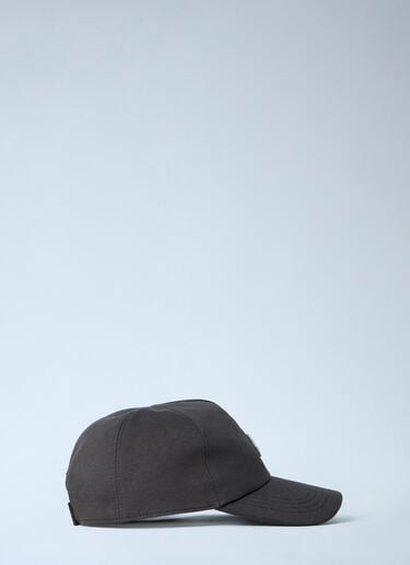 Moncler x Rick Owens Embroidered Logo Baseball Cap Dark Grey mcs0363031