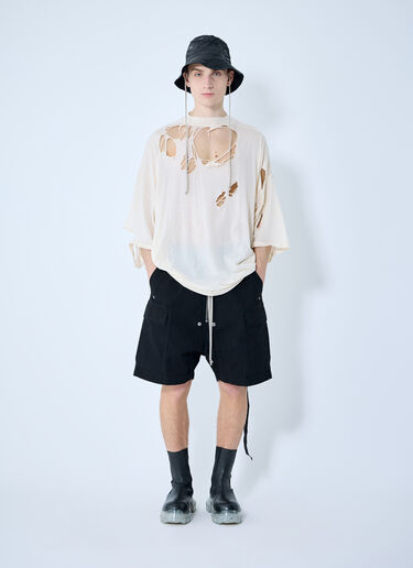Rick Owens DRKSHDW Cargobelas Shorts Black drk0160011