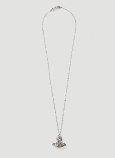 Vivienne Westwood Salomon Bas Relief Pendant Necklace Silver vvw0148007